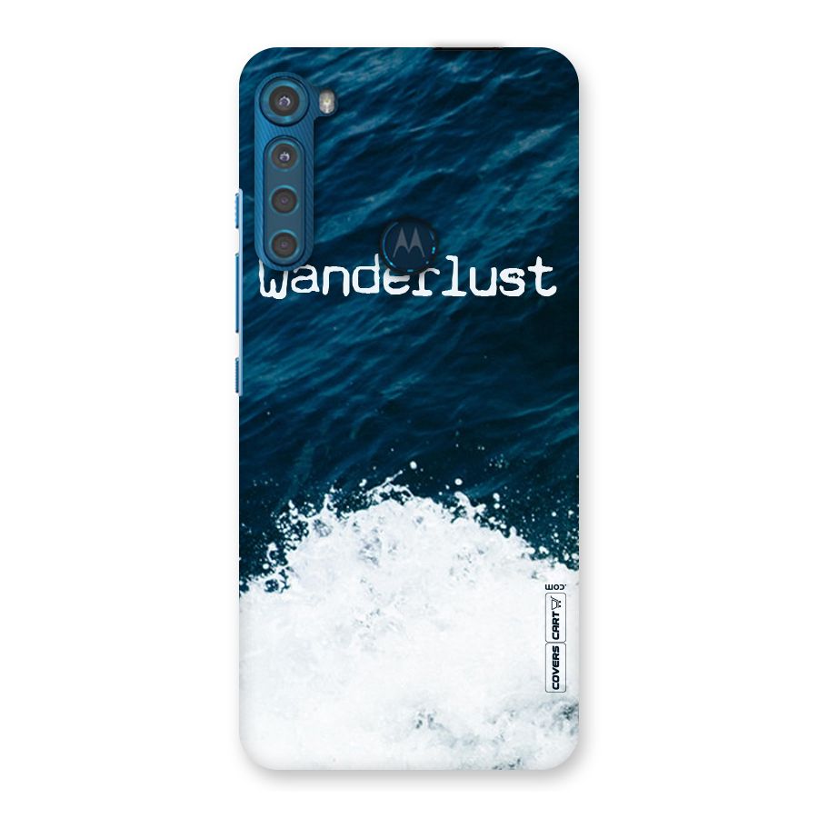 Ocean Wanderlust Back Case for Motorola One Fusion Plus
