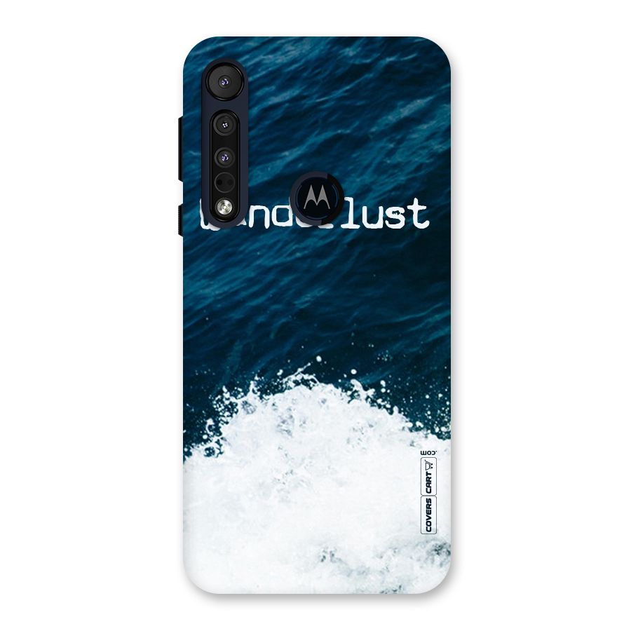 Ocean Wanderlust Back Case for Motorola One Macro