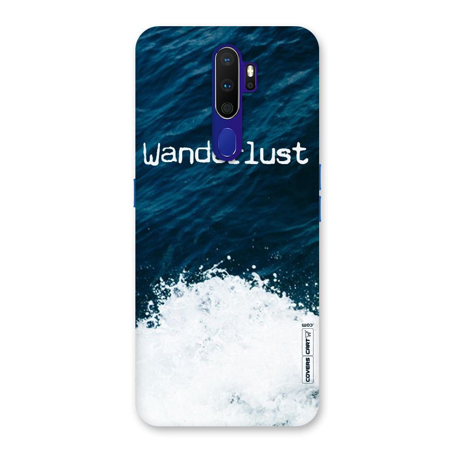 Ocean Wanderlust Back Case for Oppo A9 (2020)
