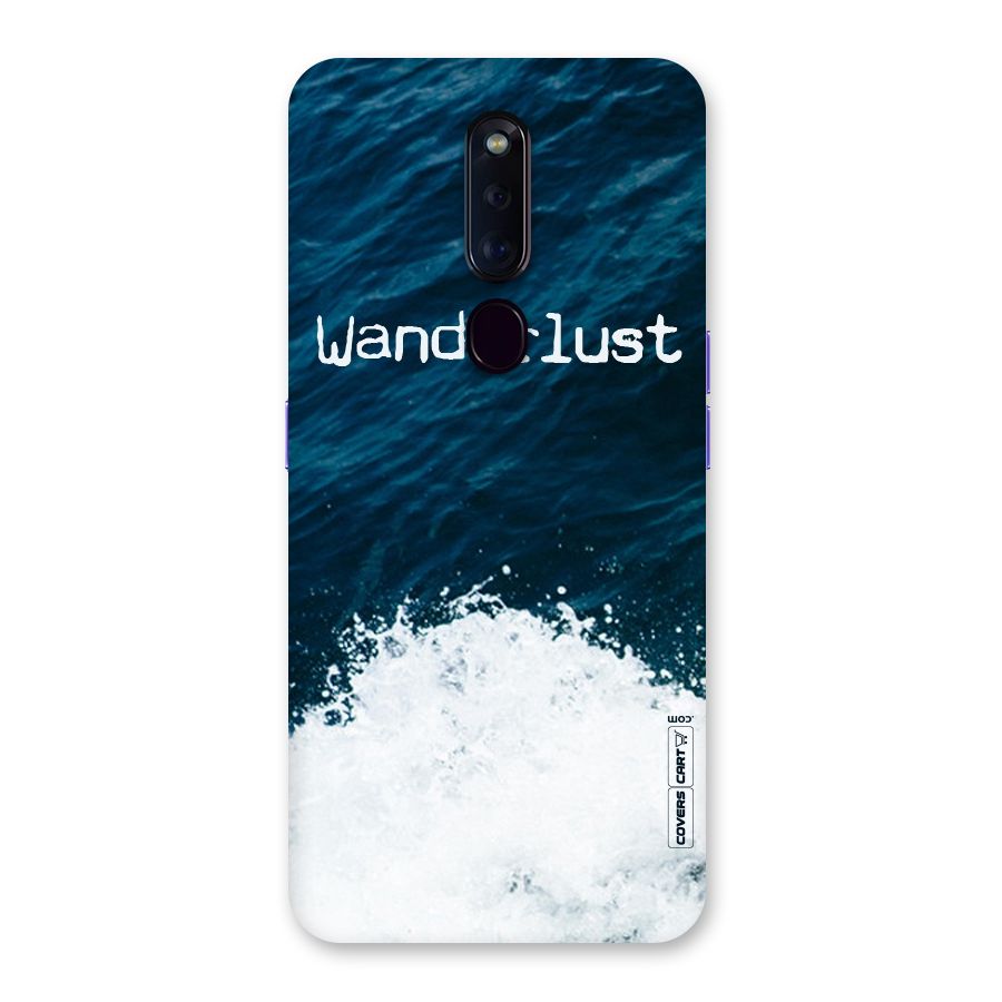 Ocean Wanderlust Back Case for Oppo F11 Pro