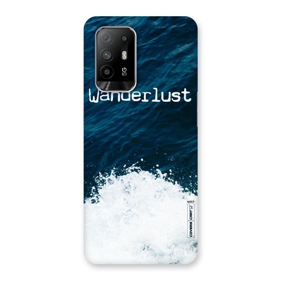Ocean Wanderlust Back Case for Oppo F19 Pro Plus 5G