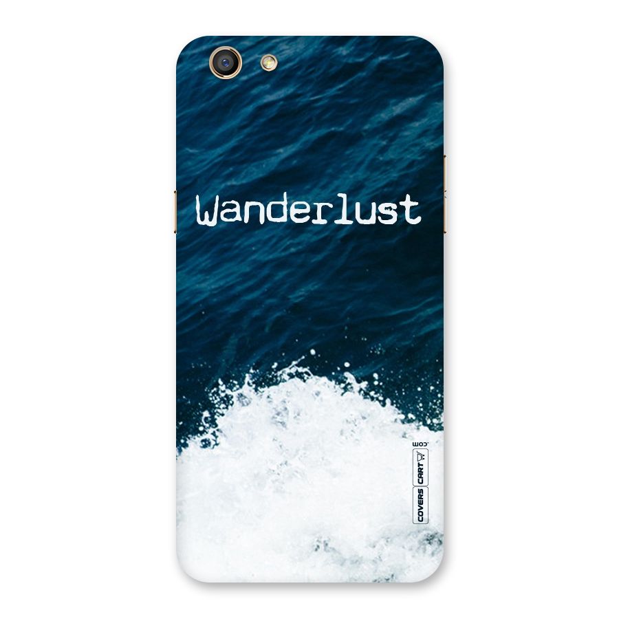 Ocean Wanderlust Back Case for Oppo F3