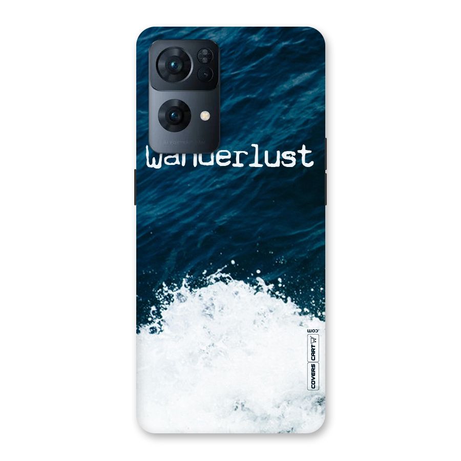 Ocean Wanderlust Back Case for Oppo Reno7 Pro 5G