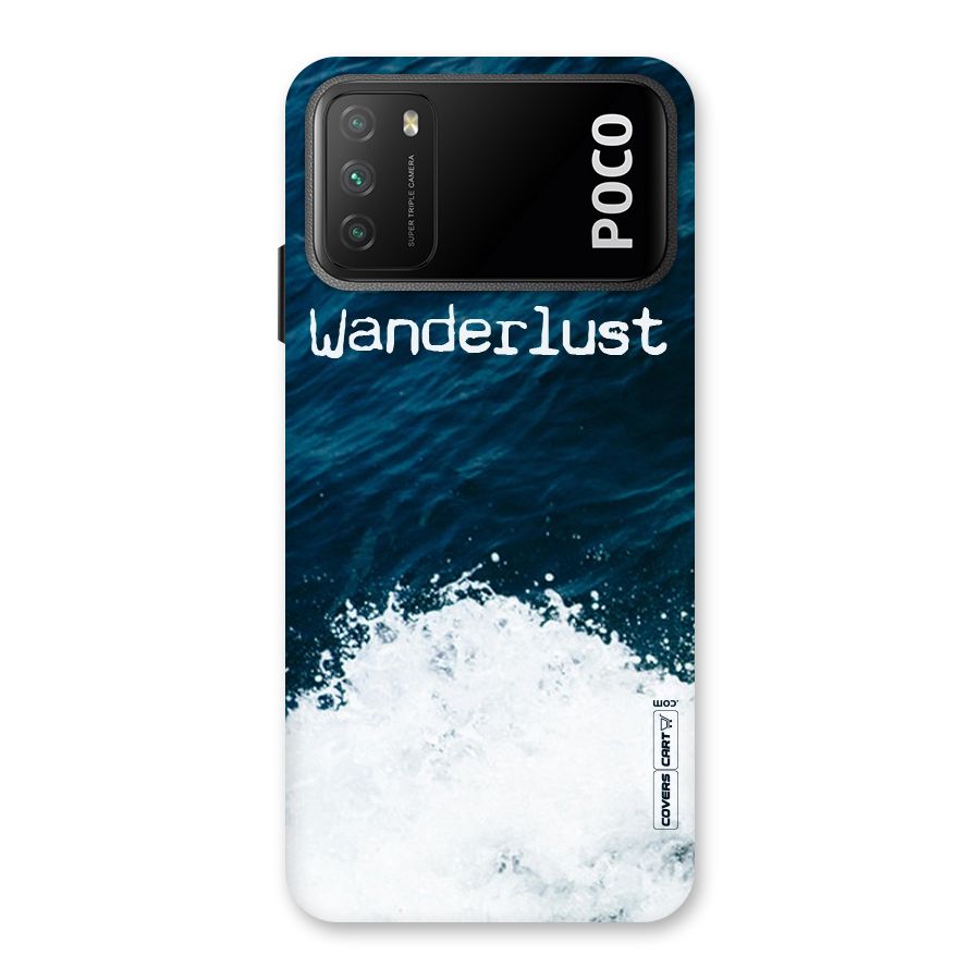 Ocean Wanderlust Back Case for Poco M3