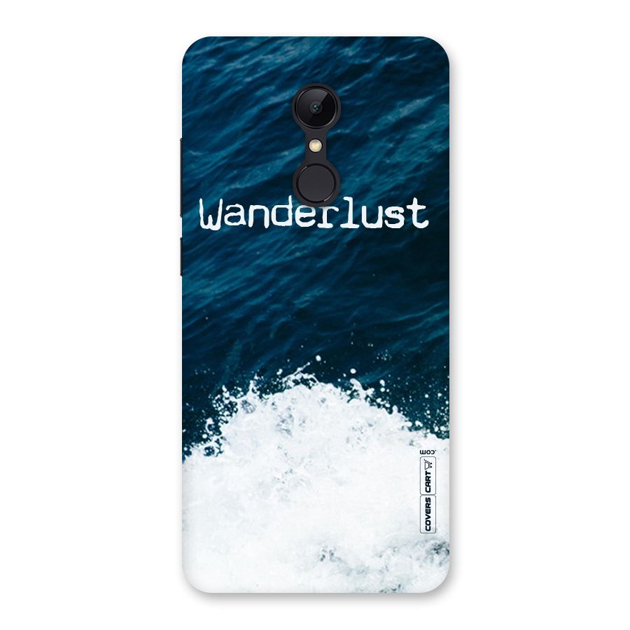 Ocean Wanderlust Back Case for Redmi 5