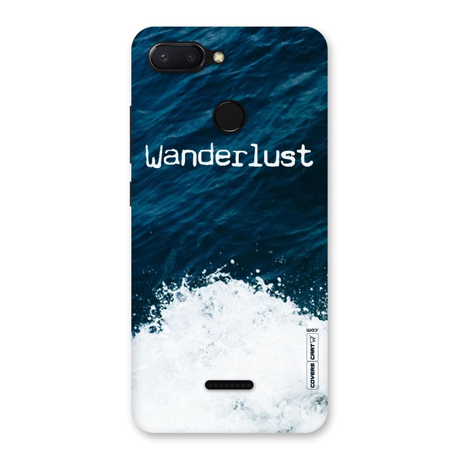Ocean Wanderlust Back Case for Redmi 6