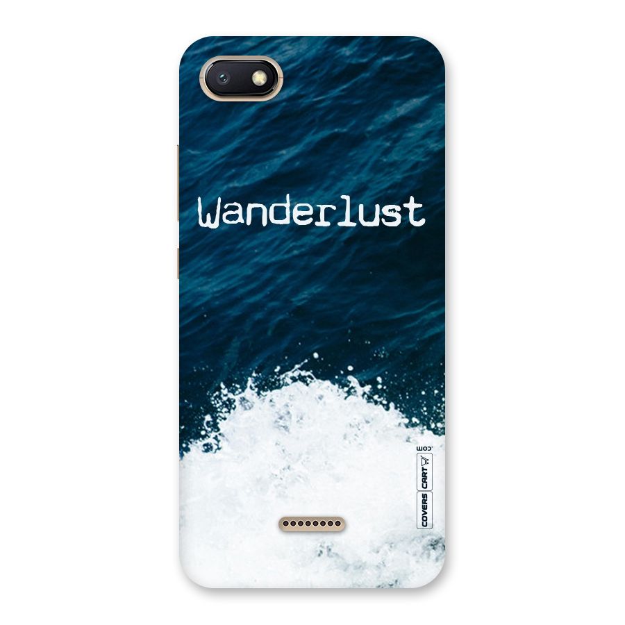 Ocean Wanderlust Back Case for Redmi 6A