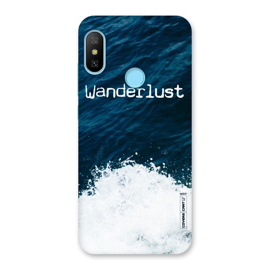 Ocean Wanderlust Back Case for Redmi 6 Pro