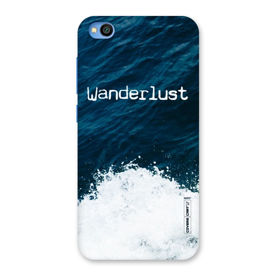 Ocean Wanderlust Back Case for Redmi Go