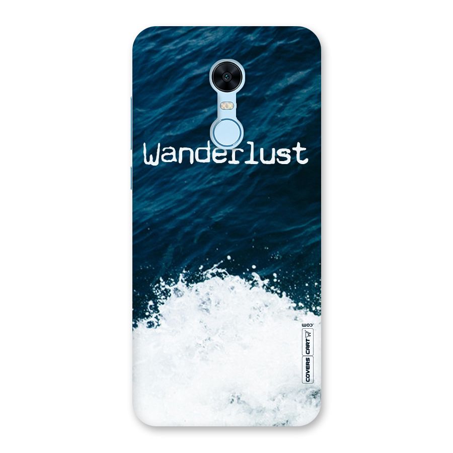 Ocean Wanderlust Back Case for Redmi Note 5