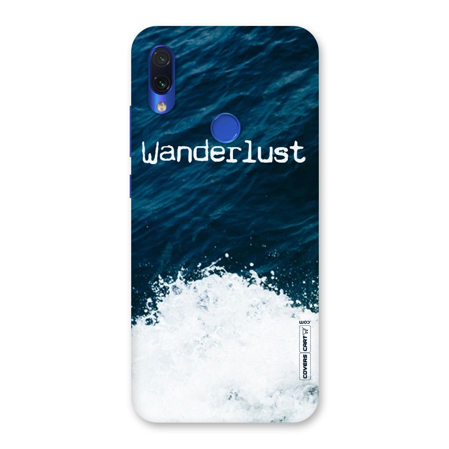 Ocean Wanderlust Back Case for Redmi Note 7