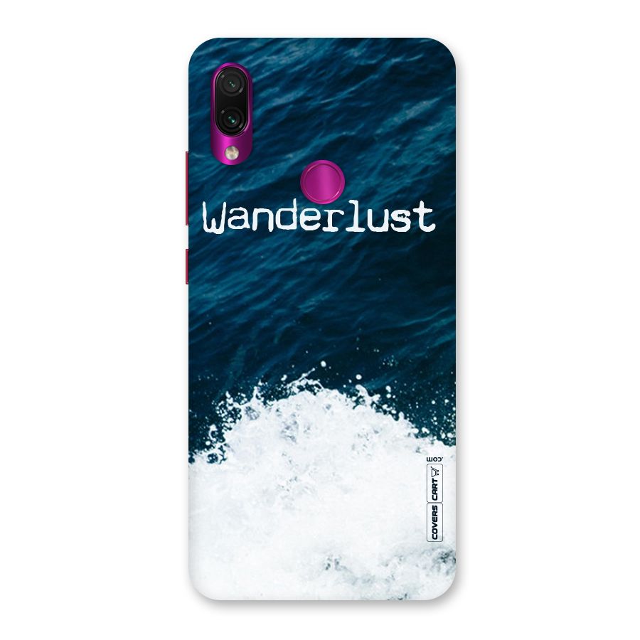 Ocean Wanderlust Back Case for Redmi Note 7 Pro