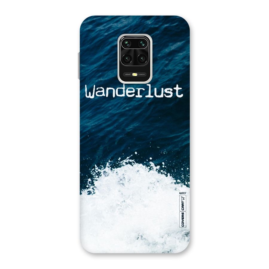 Ocean Wanderlust Back Case for Redmi Note 9 Pro Max