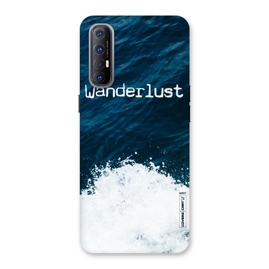 Ocean Wanderlust Back Case for Reno3 Pro