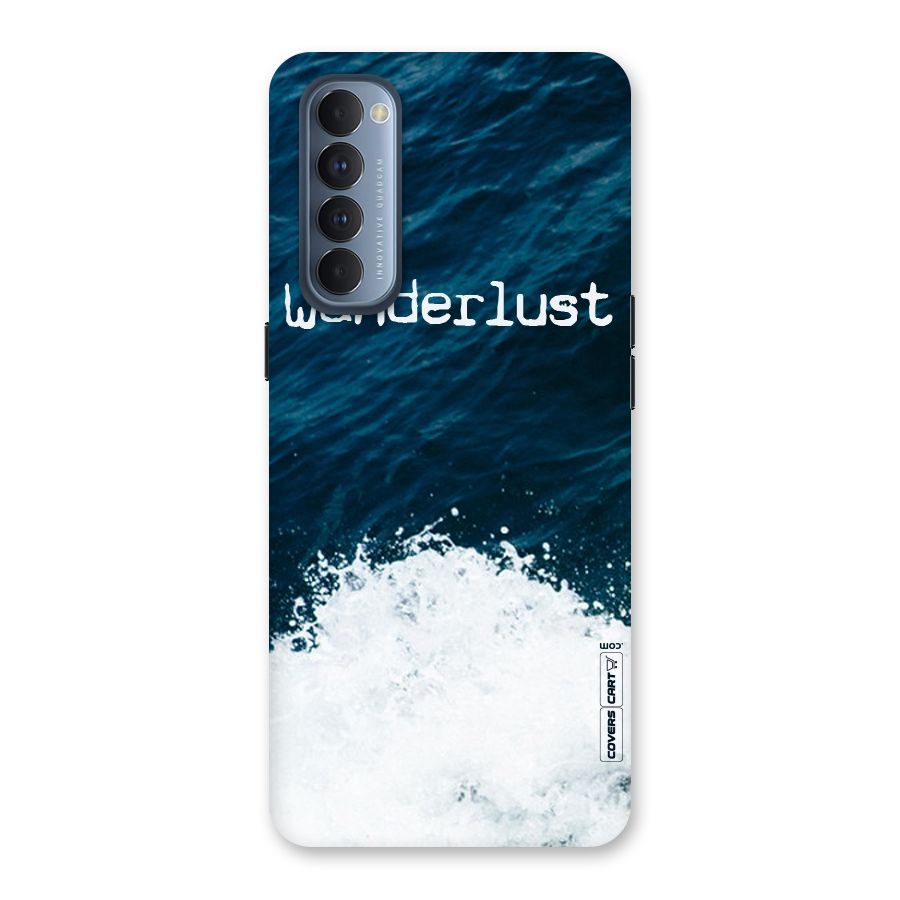 Ocean Wanderlust Back Case for Reno4 Pro