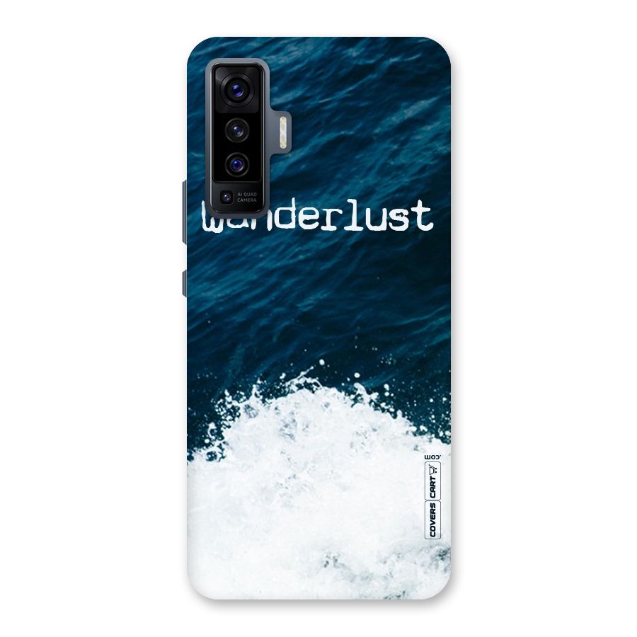 Ocean Wanderlust Back Case for Vivo X50