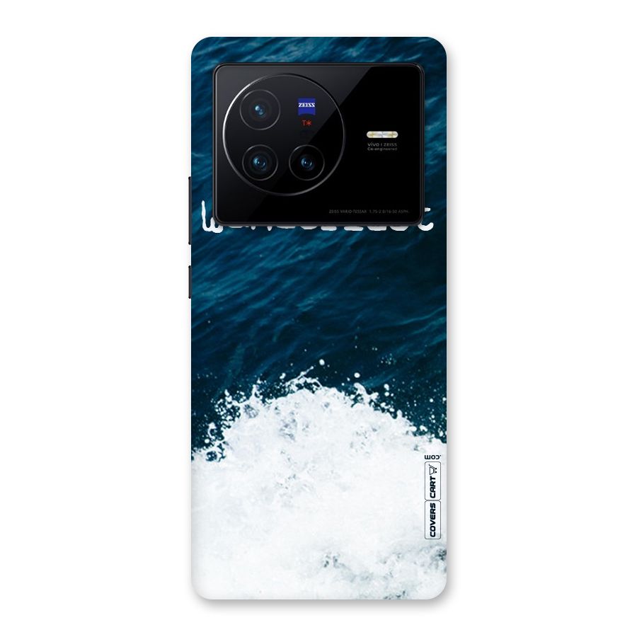 Ocean Wanderlust Back Case for Vivo X80