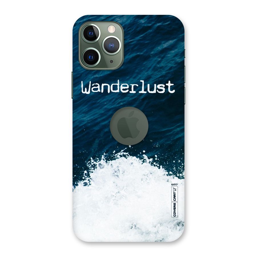 Ocean Wanderlust Back Case for iPhone 11 Pro Logo  Cut