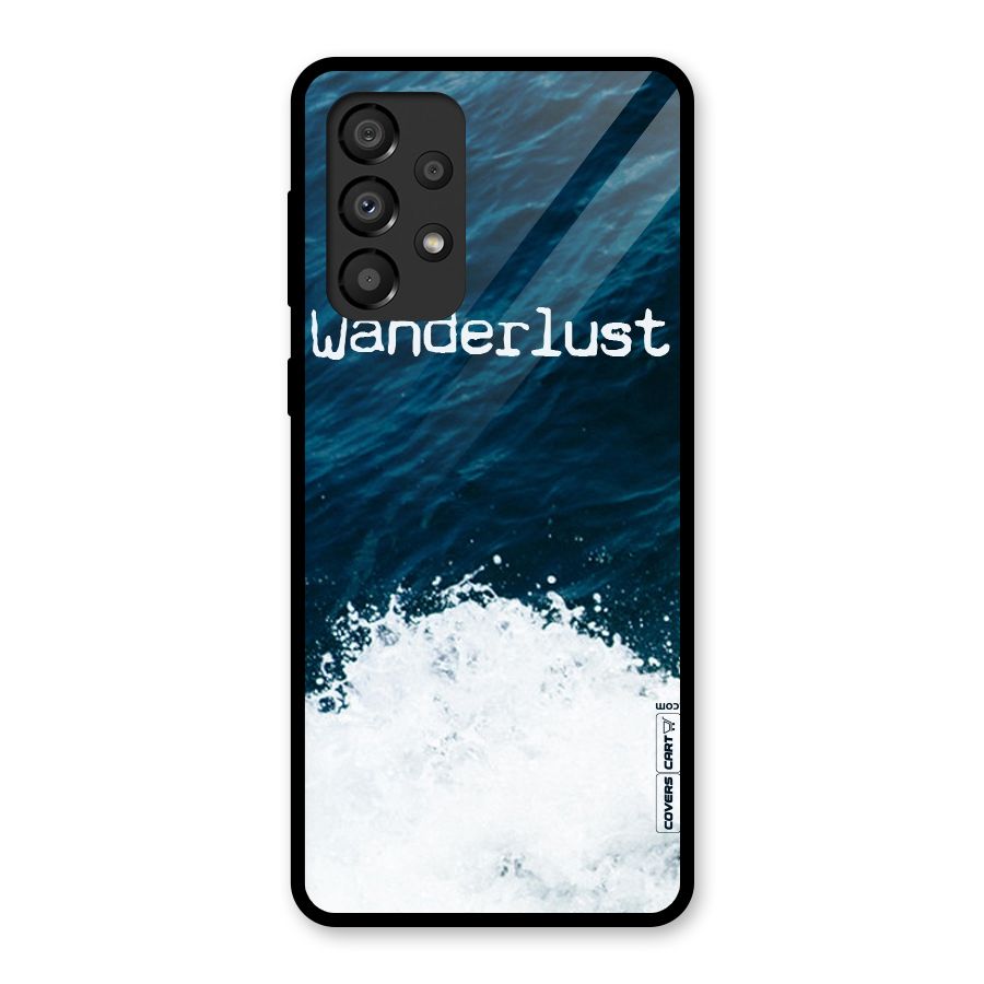 Ocean Wanderlust Glass Back Case for Galaxy A33 5G