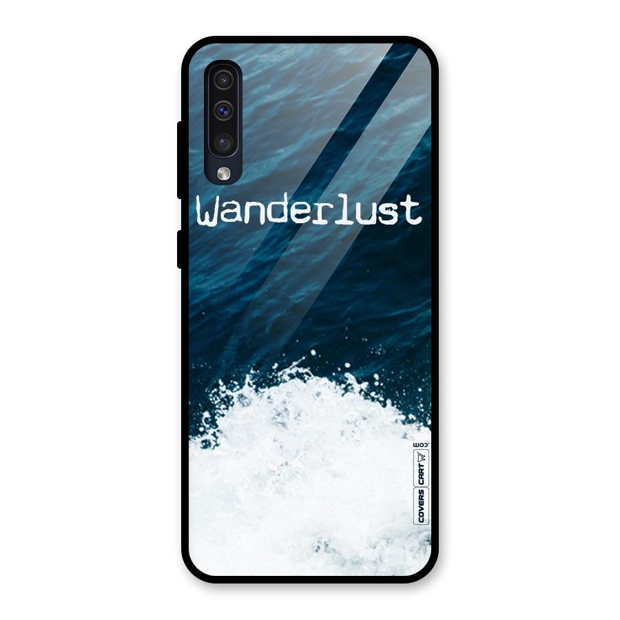 Ocean Wanderlust Glass Back Case for Galaxy A50