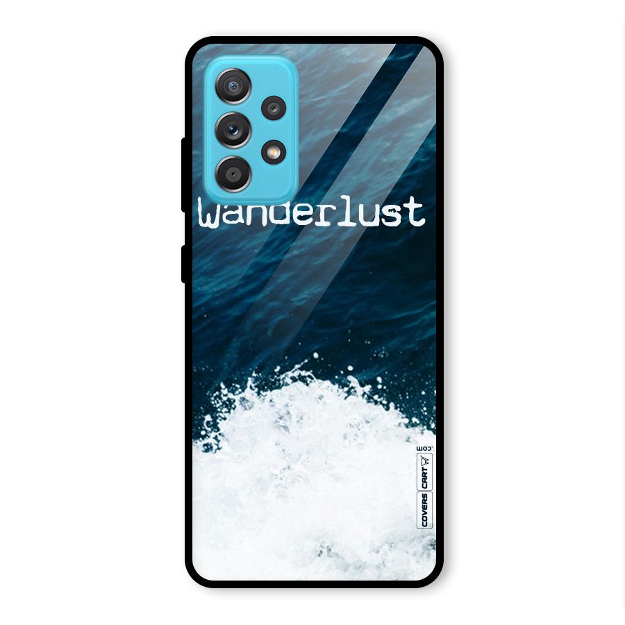 Ocean Wanderlust Glass Back Case for Galaxy A52