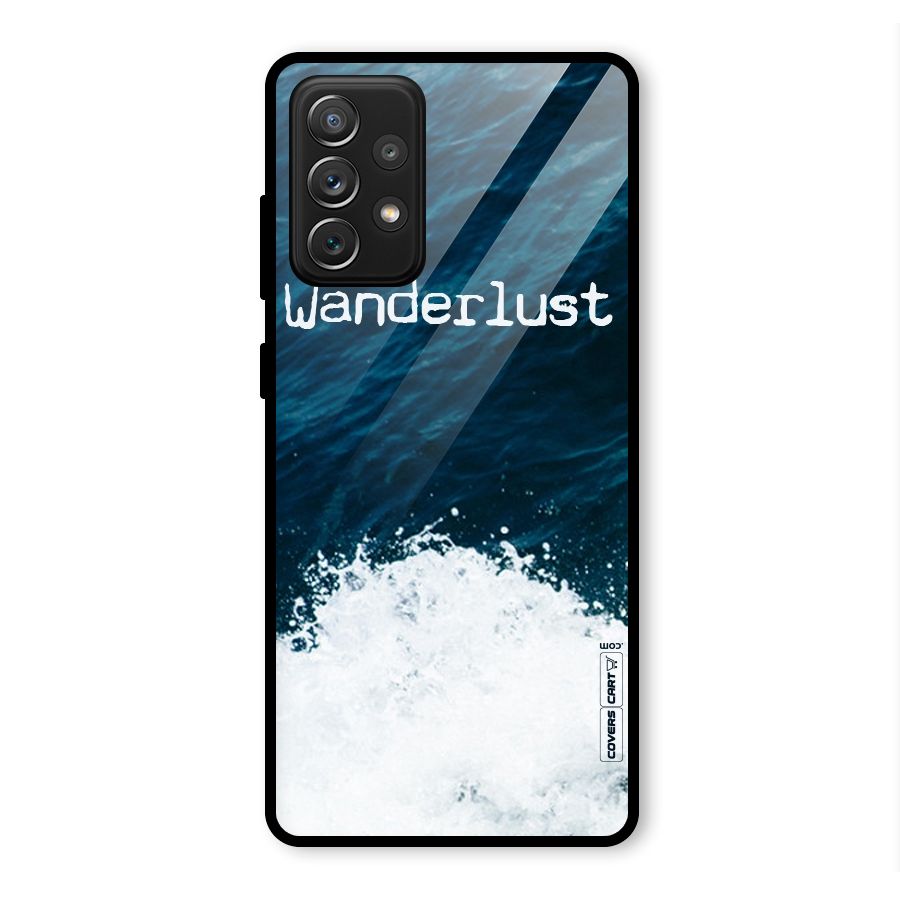 Ocean Wanderlust Glass Back Case for Galaxy A72