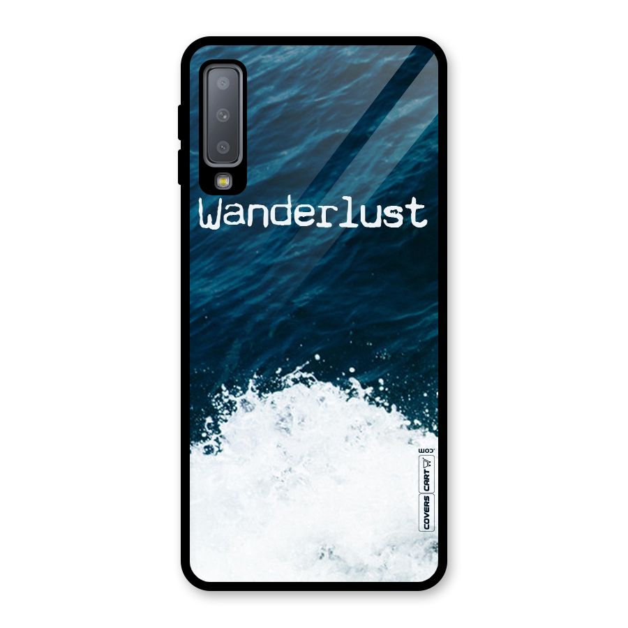 Ocean Wanderlust Glass Back Case for Galaxy A7 (2018)