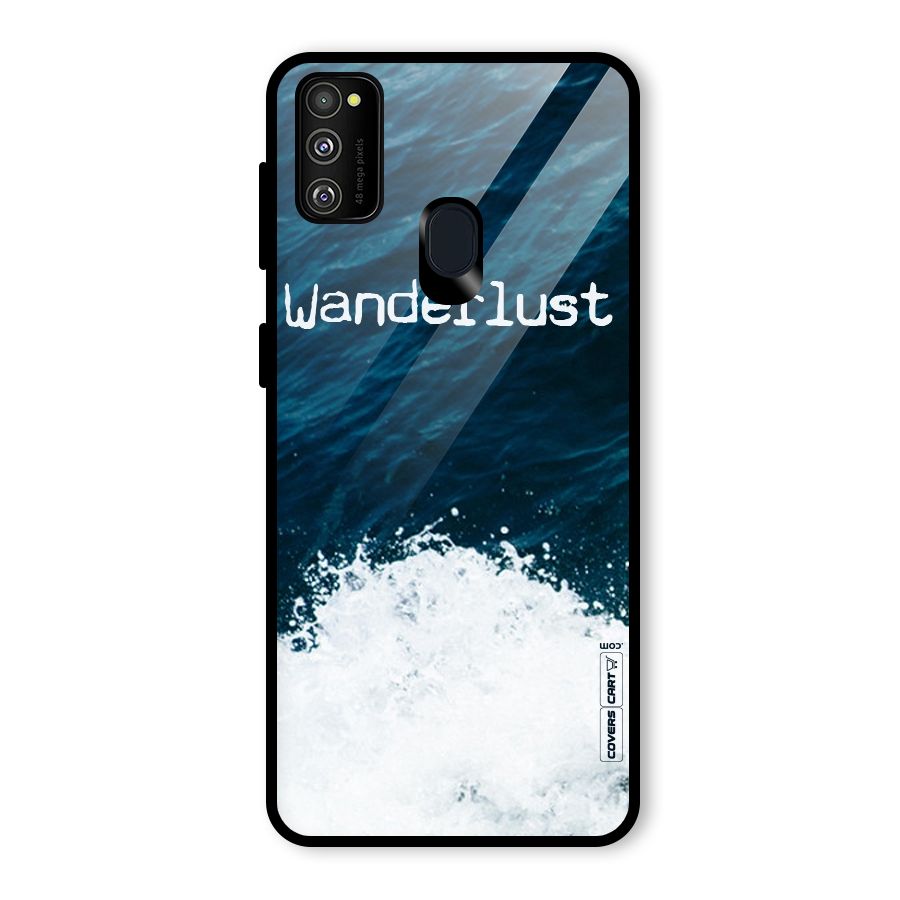 Ocean Wanderlust Glass Back Case for Galaxy M30s