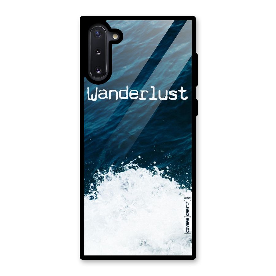 Ocean Wanderlust Glass Back Case for Galaxy Note 10