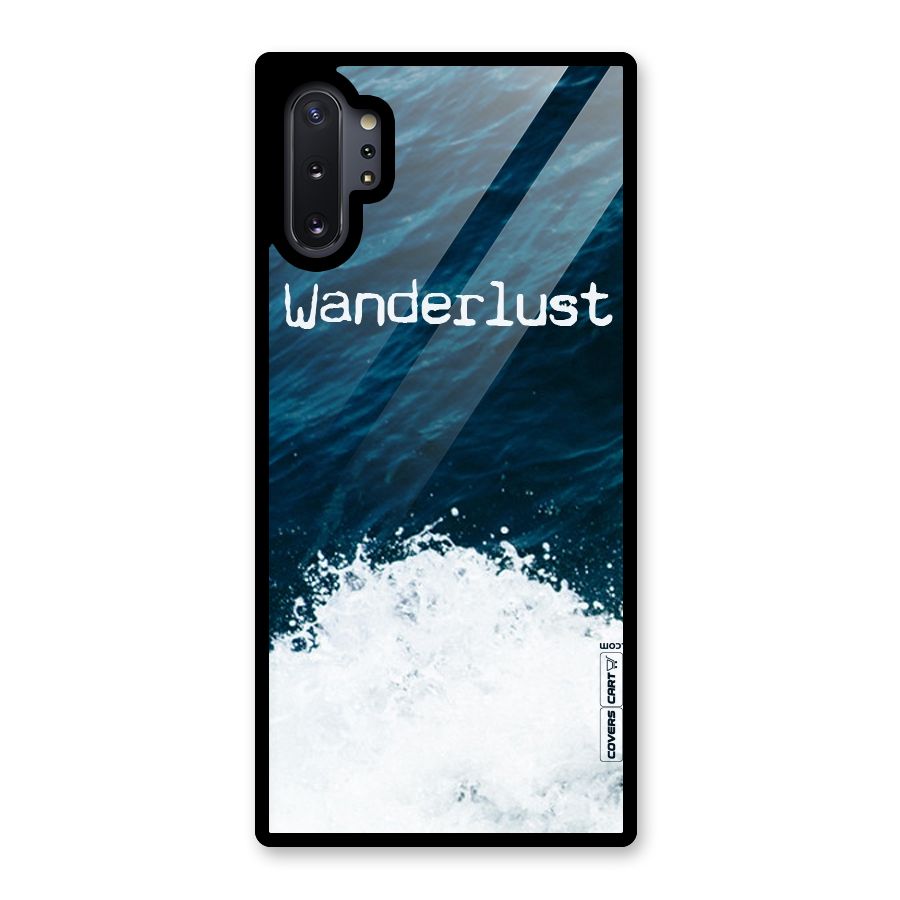 Ocean Wanderlust Glass Back Case for Galaxy Note 10 Plus
