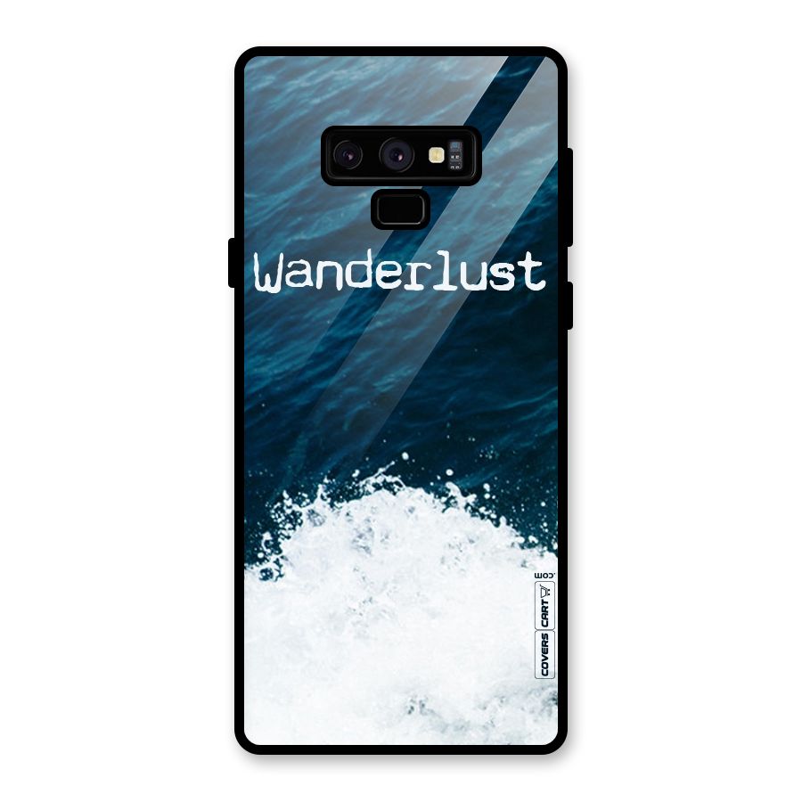 Ocean Wanderlust Glass Back Case for Galaxy Note 9