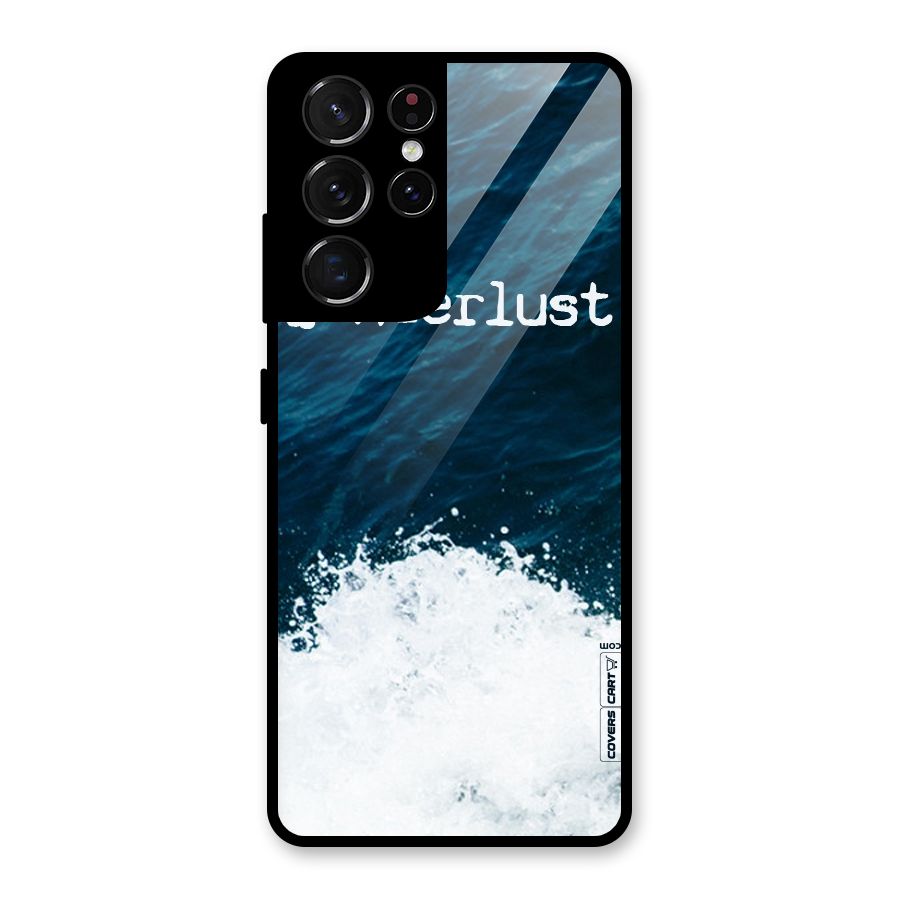 Ocean Wanderlust Glass Back Case for Galaxy S21 Ultra 5G