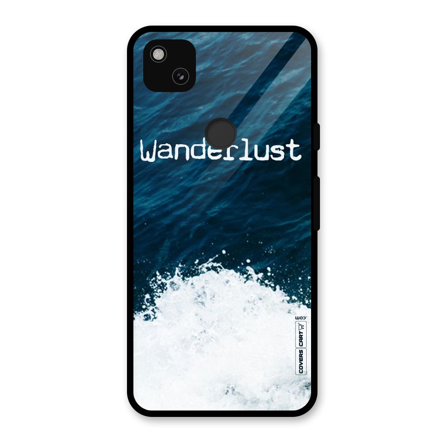 Ocean Wanderlust Glass Back Case for Google Pixel 4a