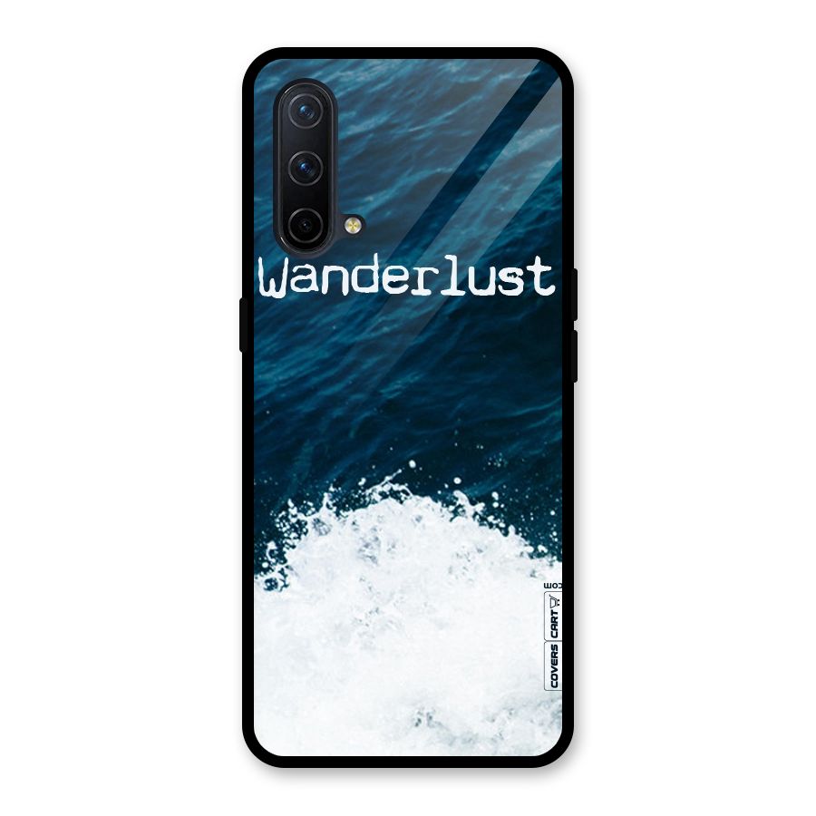 Ocean Wanderlust Glass Back Case for OnePlus Nord CE 5G