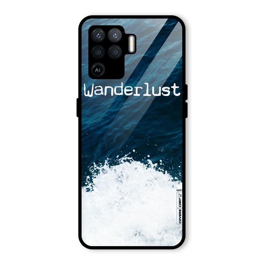 Ocean Wanderlust Glass Back Case for Oppo F19 Pro