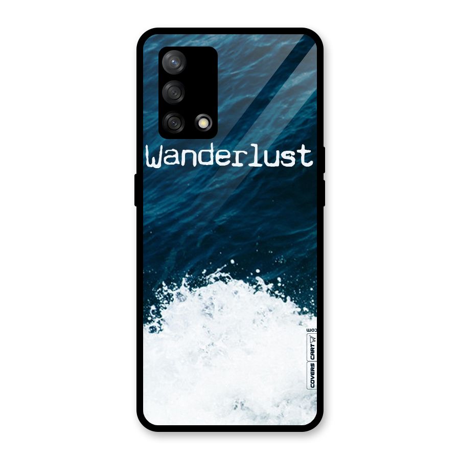 Ocean Wanderlust Glass Back Case for Oppo F19s