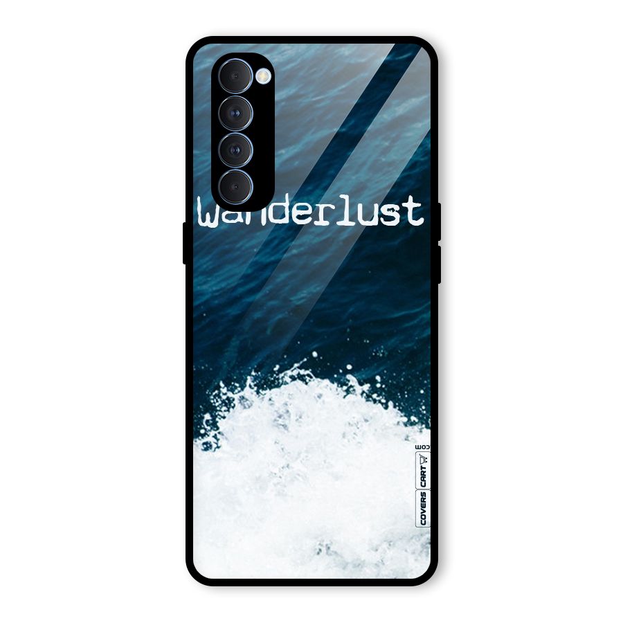 Ocean Wanderlust Glass Back Case for Oppo Reno4 Pro