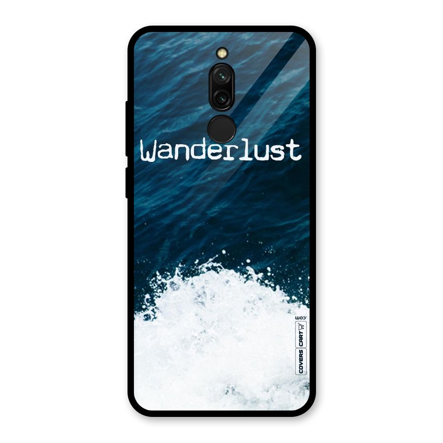 Ocean Wanderlust Glass Back Case for Redmi 8