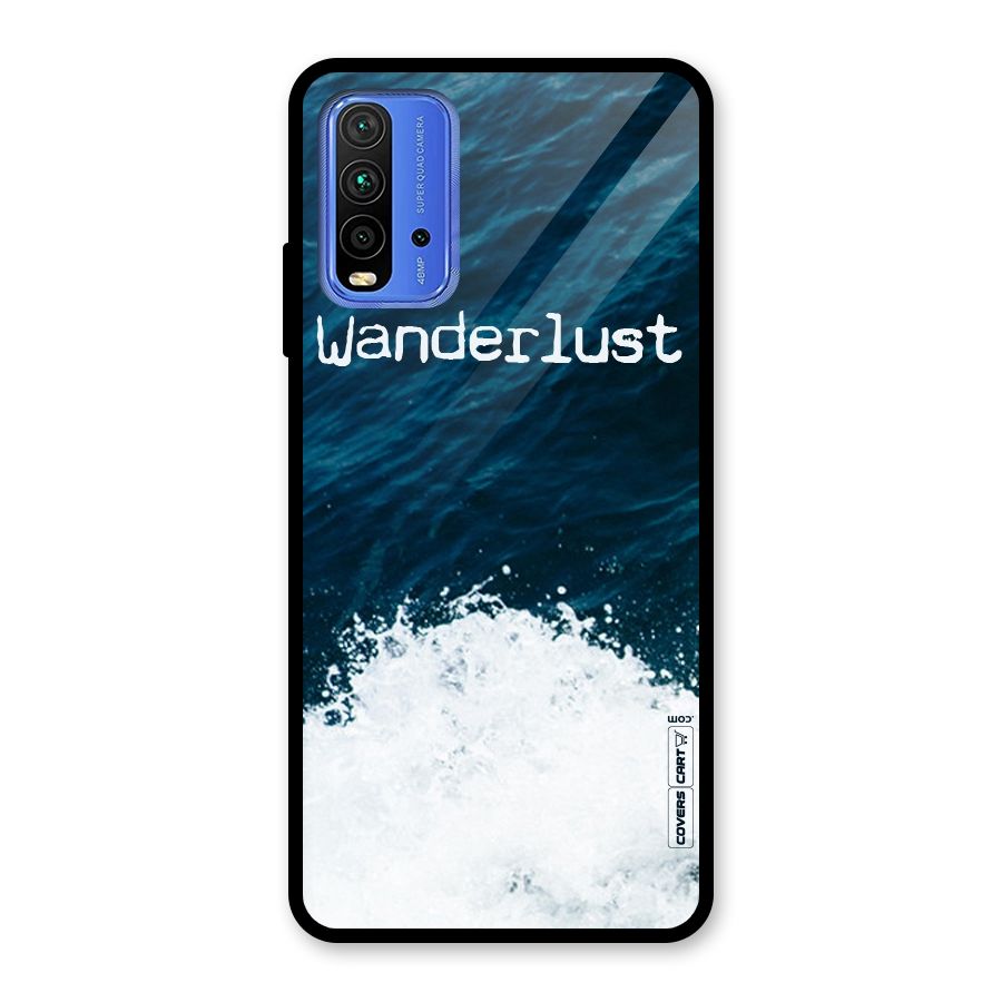 Ocean Wanderlust Glass Back Case for Redmi 9 Power