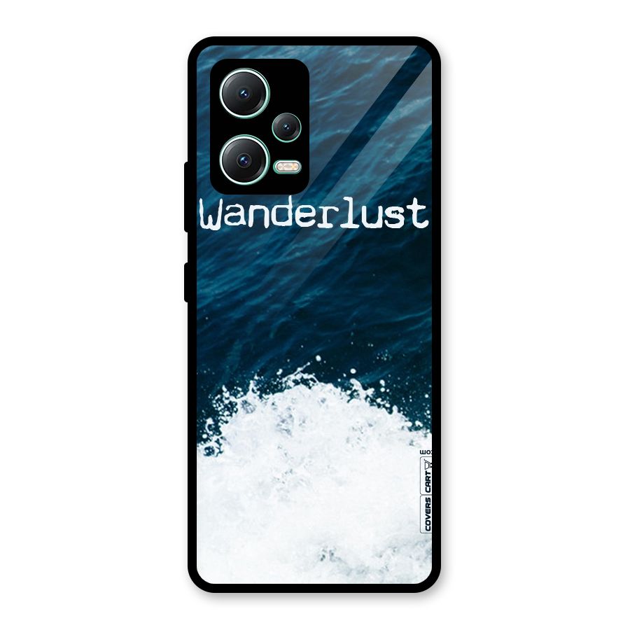 Ocean Wanderlust Glass Back Case for Redmi Note 12 5G