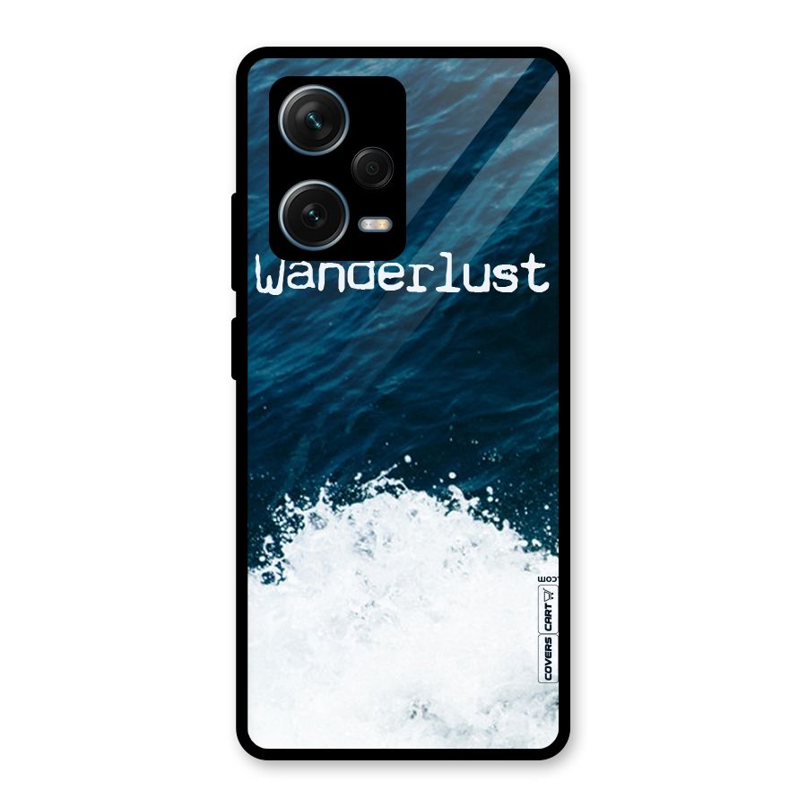 Ocean Wanderlust Glass Back Case for Redmi Note 12 Pro Plus 5G