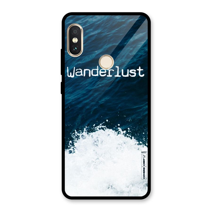 Ocean Wanderlust Glass Back Case for Redmi Note 5 Pro