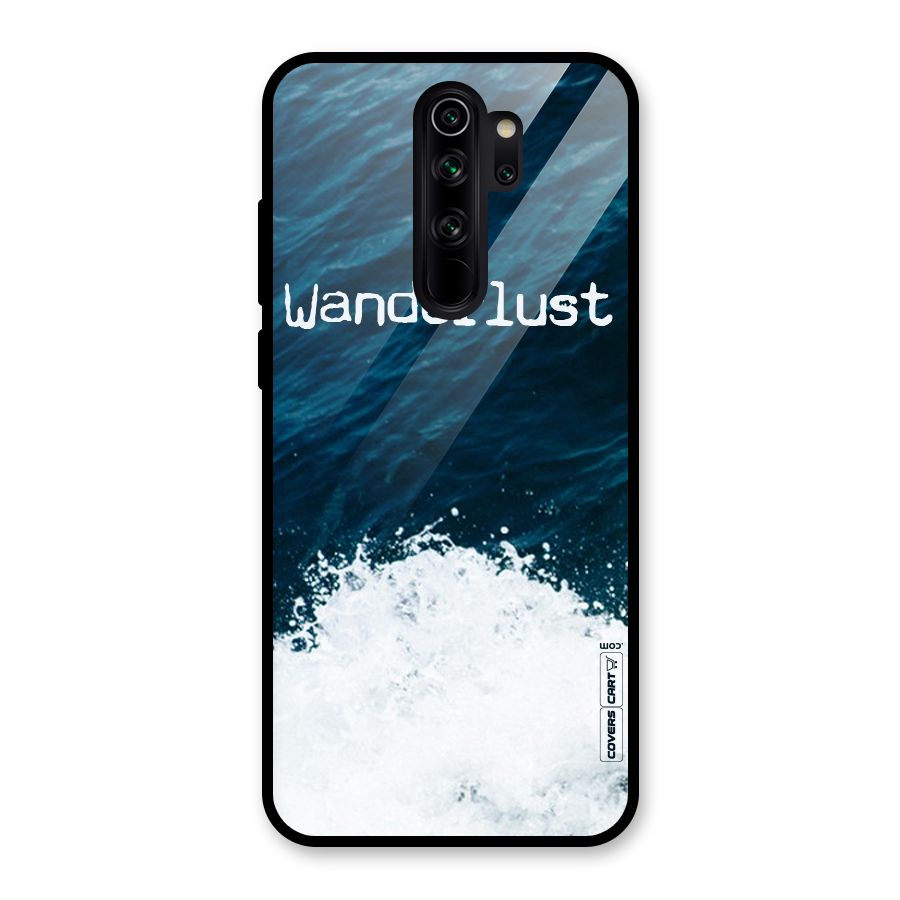 Ocean Wanderlust Glass Back Case for Redmi Note 8 Pro
