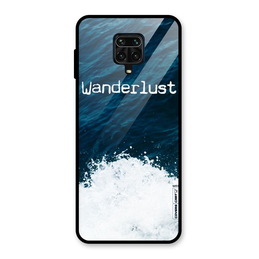 Ocean Wanderlust Glass Back Case for Redmi Note 9 Pro Max