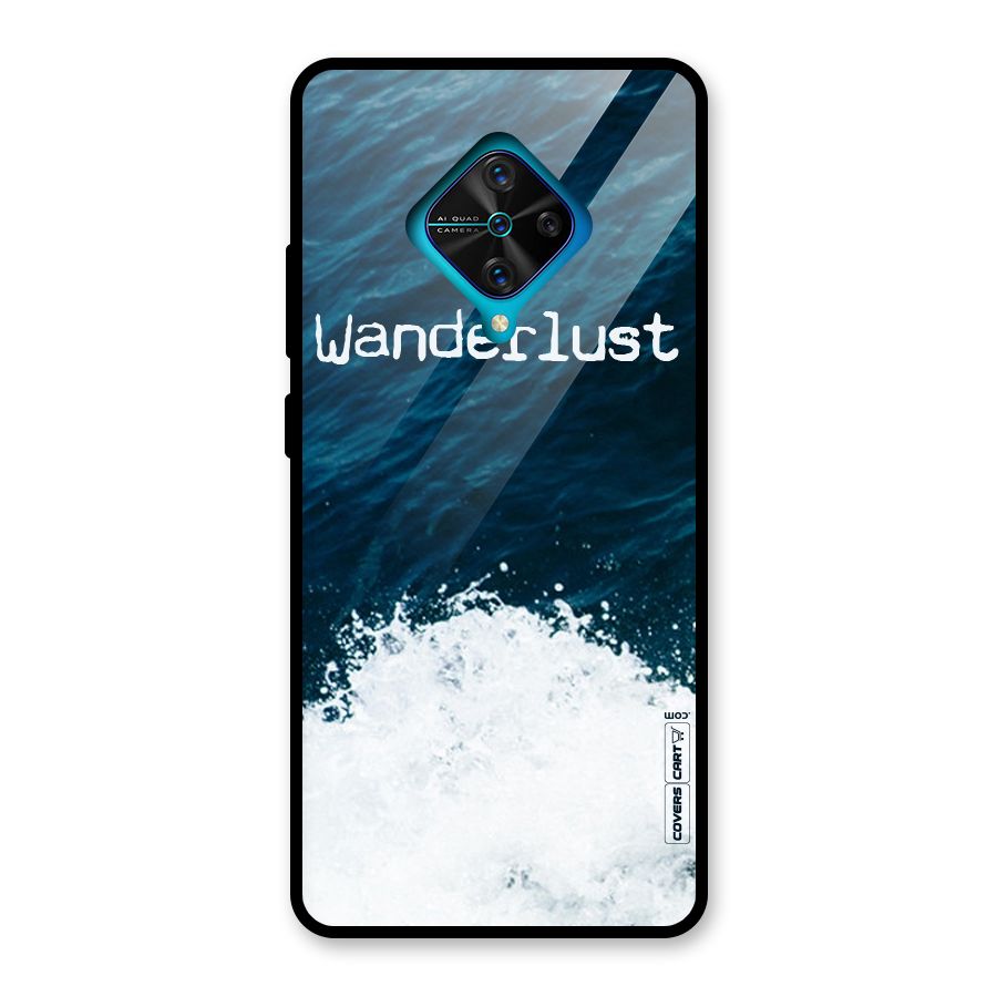 Ocean Wanderlust Glass Back Case for Vivo S1 Pro