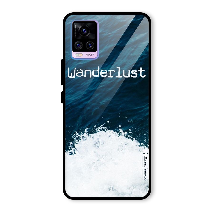 Ocean Wanderlust Glass Back Case for Vivo V20 Pro