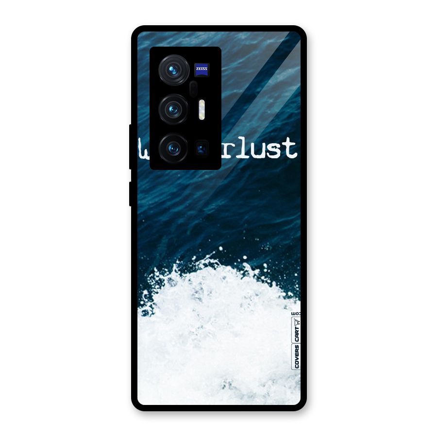 Ocean Wanderlust Glass Back Case for Vivo X70 Pro Plus