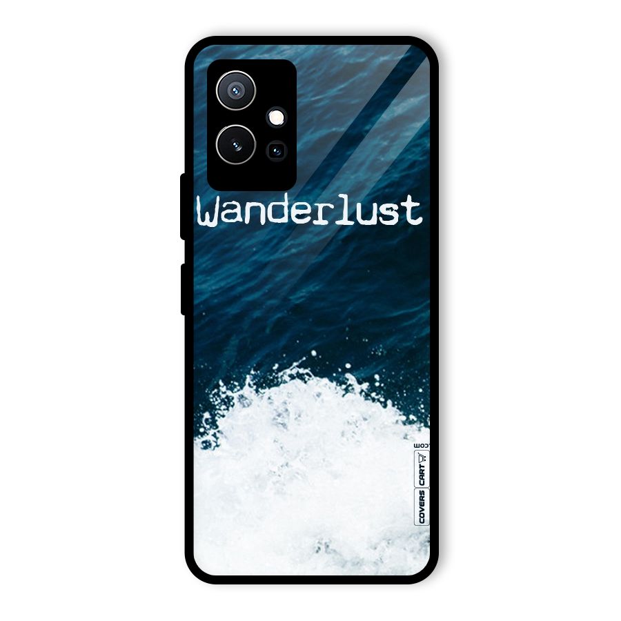 Ocean Wanderlust Glass Back Case for Vivo Y75 5G
