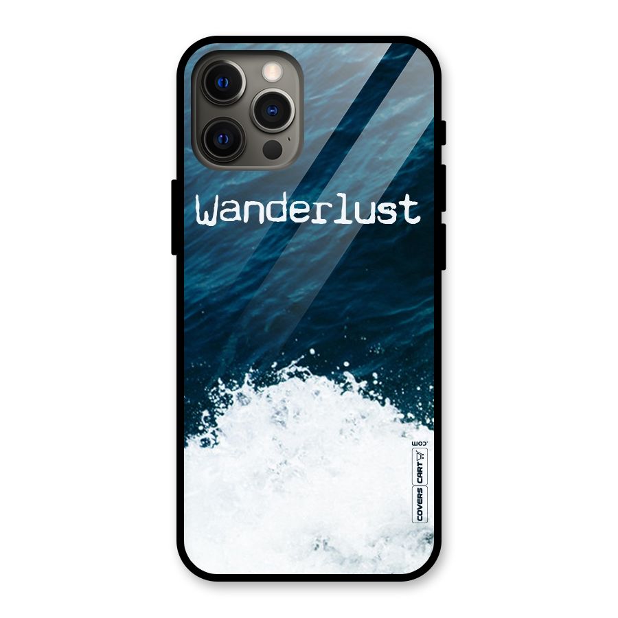 Ocean Wanderlust Glass Back Case for iPhone 12 Pro Max