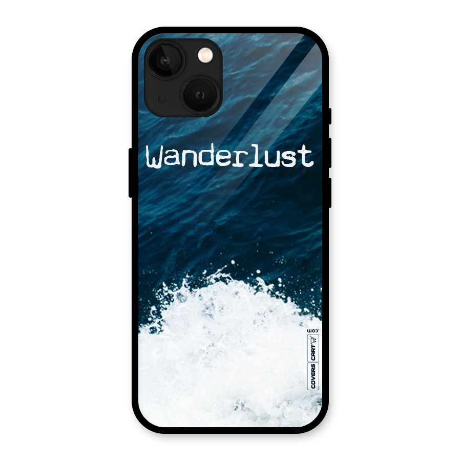 Ocean Wanderlust Glass Back Case for iPhone 13